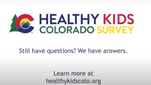 Healthy Kids Colorado Survey Returns